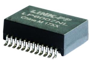 China 3500V High Voltage Isolation Transformer Single Ports For Lan Ethernet , LP6007NL on sale