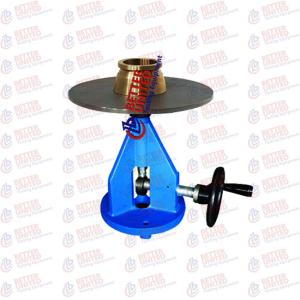 China ASTM C230 Cement Testing Instruments 300mm Diameter Flow Table Test Apparatus wholesale