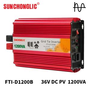 50Hz 260VAC 1200va 2kw Grid Tie Inverter LCD Display Grid Tied Pv Inverter