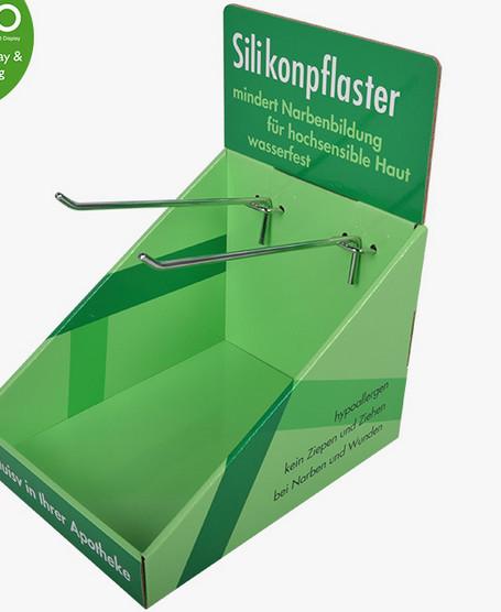 Quality Advertising Point Of Purchase Countertop Cardboard Display 350G CCNB for sale