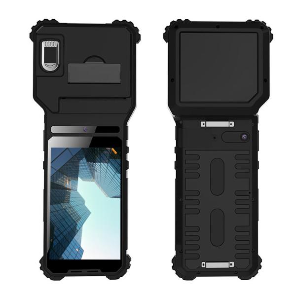 Quality Herofun OEM Handheld Biometric Device Mobile Bluetooth GPS WIFI Printer Rugged Tablet for sale