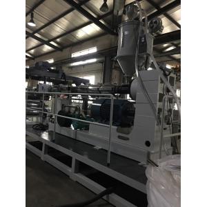Single Layer PET Sheet Extrusion Line , Transparent Plastic Sheet Extrusion