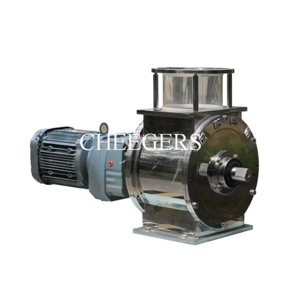 Quality 8 Blade Rotary Lock Valve Powder Handling 12 Inch SS304 for sale