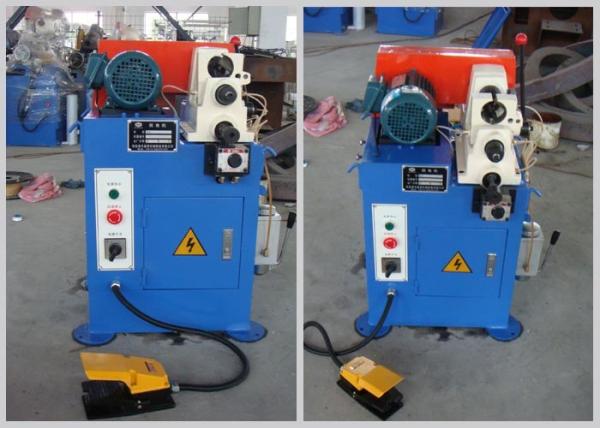 Quality 220v / 380v Automatic Chamfering Machine , Single Head Tube Chamfering Machine for sale