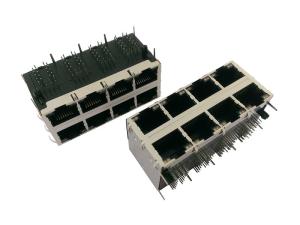 Transformer RJ45 With Integrated Magnetics 1 - 1.5A Current Rating 6u Gold Plating