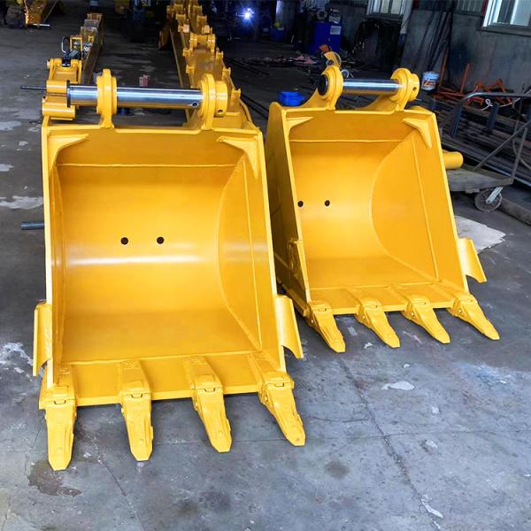 Durable Excavator Skeleton Bucket , 12-20ton Backhoe Attachments