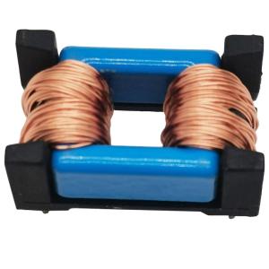 Toroidal nanocrystalline toroidal core differential mode choke coil inductor