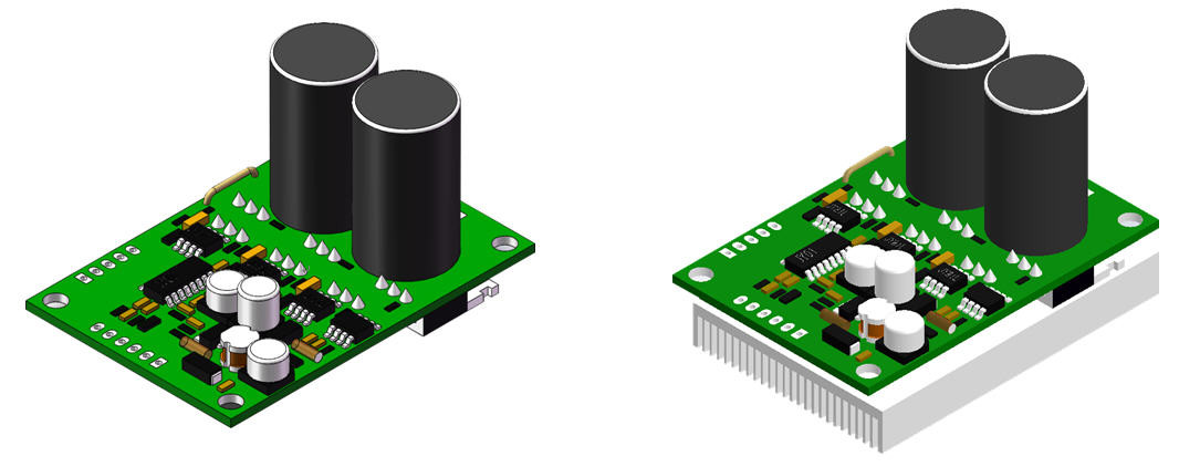 Compact Size BLDC Three Phase PWM Motor Driver , Speed Control 3 Phase Mosfet Driver