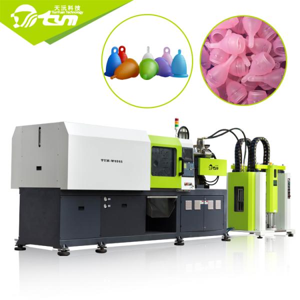 Ladies Silicone Menstrual Cup Making Machine 4.0 * 1.2 * 1.9m Dimension