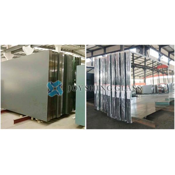 5mm Metal Framed Full Length Mirror , Rectangular Arch Free Standing Mirror For Living Room