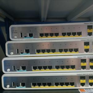 SNMP Managed WS-C3560CG-8PC-S 8 Port Poe Switch Ports 2 Uplink Ports IP Base Switch