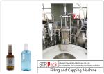 Automatic Monoblock Filling And Capping Machine , Spray Liquid Filling Capping
