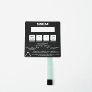 China Durable Flexible PET Membrane Switch With Glossy Matte Surface Multipurpose wholesale