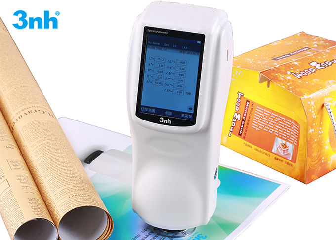 3NH Spectrophotometer NS800 Color meter 45/0 Structure Φ 58mm Integrating Sphere Size Vertical