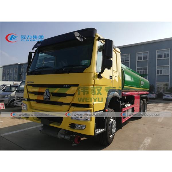 Carbon Steel Howo RHD Fuel Dispenser Truck 25000L 6000 Gallons