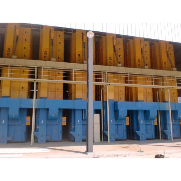 High Processing Efficiency No Blind Drying Section With Corn Dryer Machine