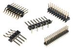 Gold Plated 2.54mm Single Row Smt Header Connector / Surface Mounted Circuit