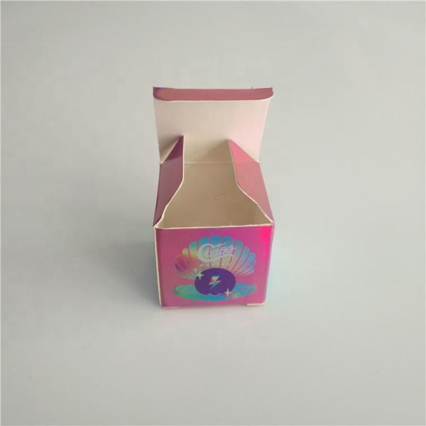 Jewellery Packaging Paper Box Custom Printing With Holography Holographic Effect