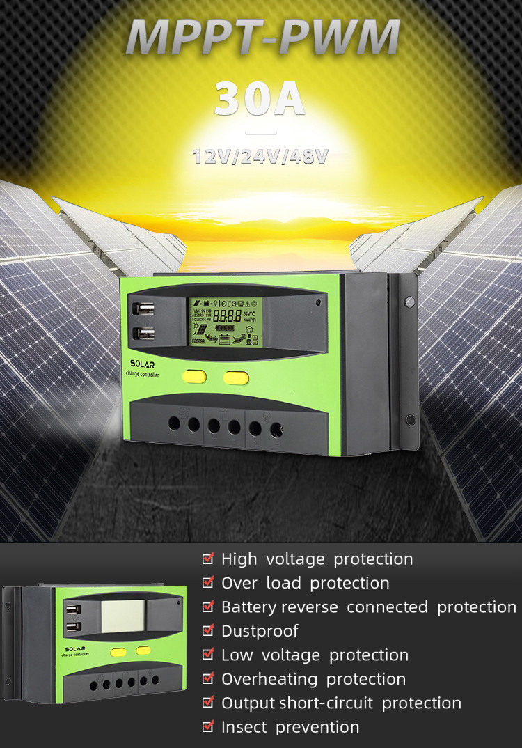 48V 60A MPPT Solar Controller , MPPT Solar Charge Controller 60 Amp