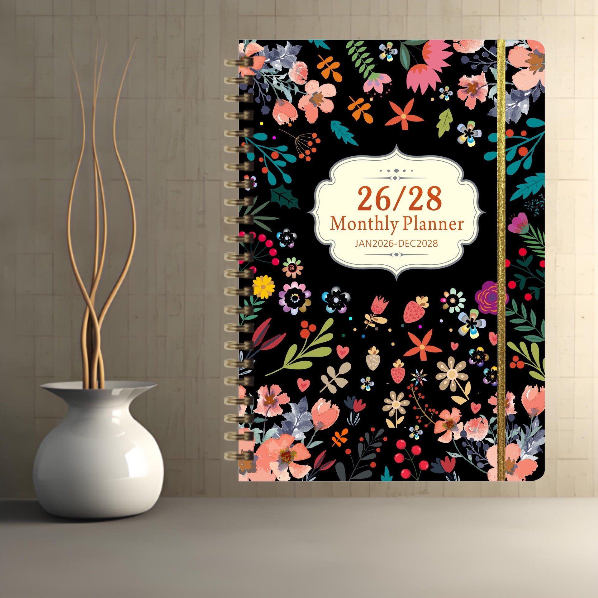 Vintage Style Feature A5 Custom Notebook Essential for Logo Printing
