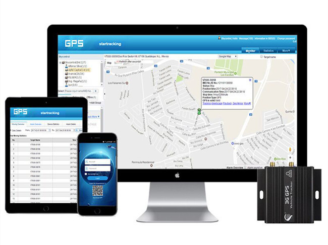 AIS140 UDP Open Protocol SOS Alert Car GPS Tracker For Bus VT900