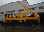 Manual static pile driver for pressing the precast concrete spun pile and square