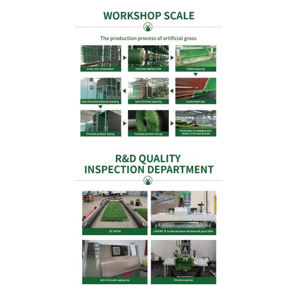 Soft Touch Artificial Turf for Children's Playground High Density 35mm Artificial Grass for Balcony Decoration