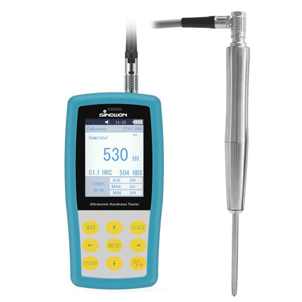 Quality Lengthened Ultrasonic Hardness Testing Equipment Gear / Deep Hole Hardness Tester for sale