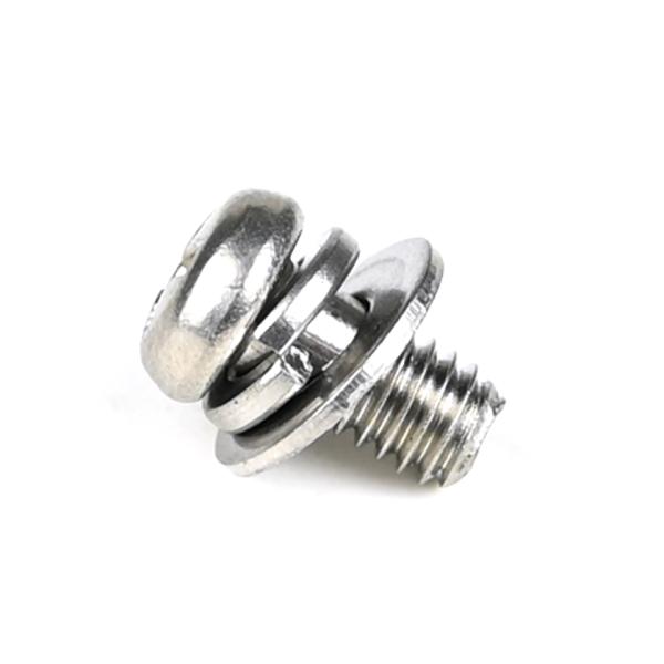 Stainless Steel 304 Phillips M4x12mm Pan Head Machine Screws for Building Renovation