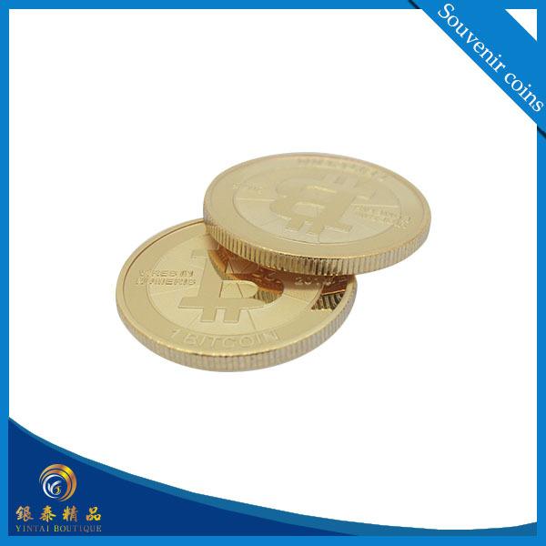 Maple leaf replica coin/ gold plated tungsten coin for Gift