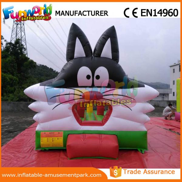 Quality Custom Size PVC Tarpaulin Rabbit Inflatable Bouncy Castle for Kids Play for sale