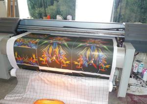 Fabric Textile Inkjet Printer With Spreader Rroll High Printing Efficiency Belt-feed System Digital , Dancer Roll