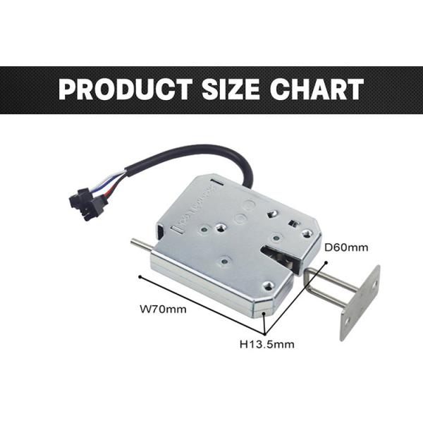 Remote Smart Electronic Rotary Latches Electric Magnet Hidden Latch