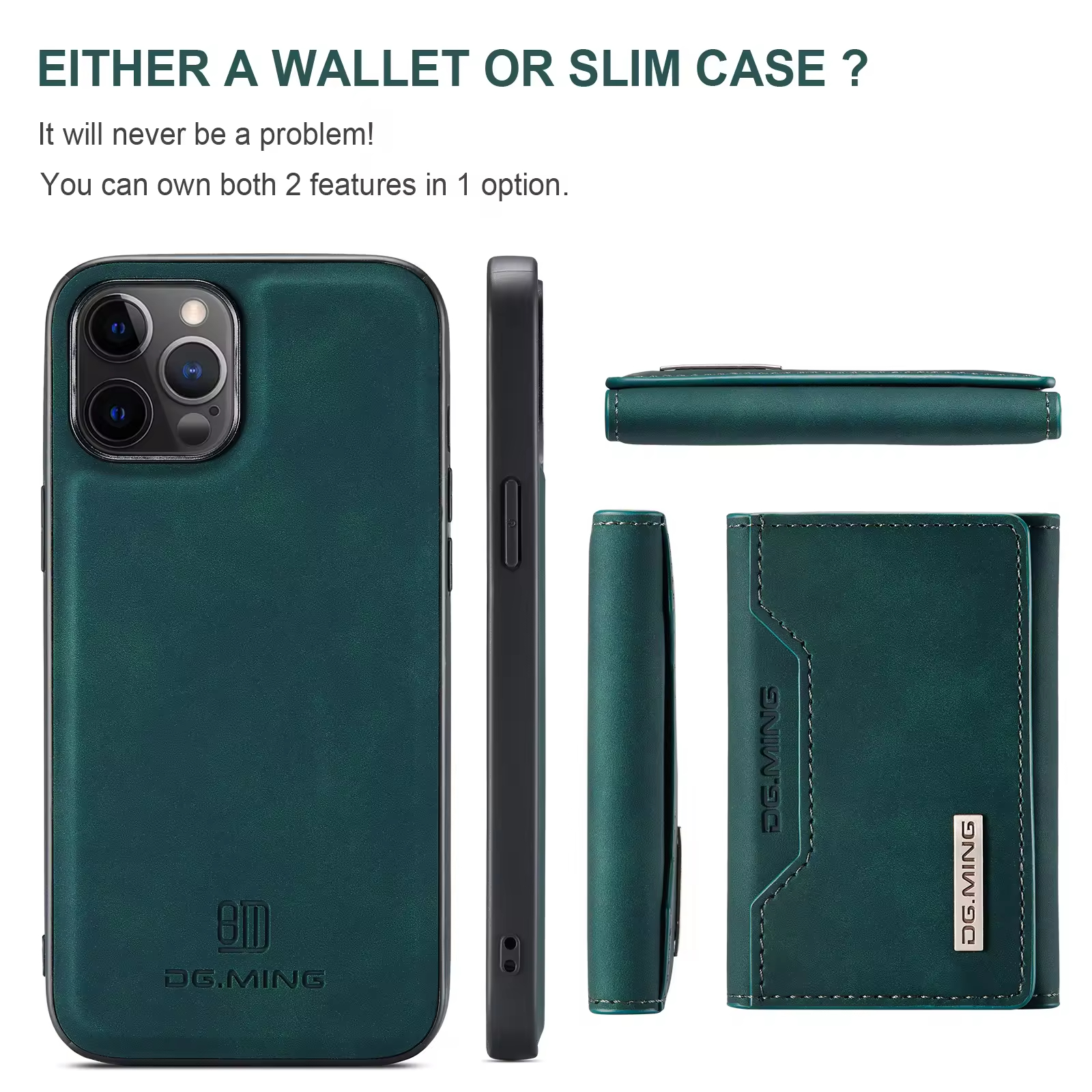 Magnetic Card Holder Wallet Pu Leather Phone Cases for Samsung iPhone 11 12 13 14 15 Pro Max