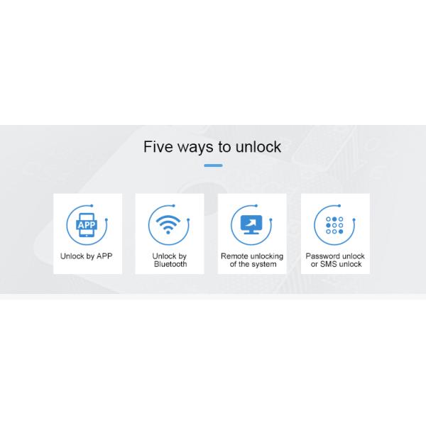 JT709A Reusable GPS Seal Smart Lock APP Unlocking GPS Padlock For Container