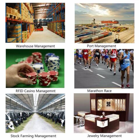 USB Desktop RFID Reader With Optional Output Format For Warehouse And Cash Counter