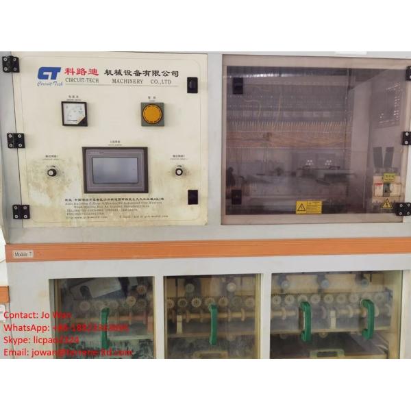 Used PCB Etching and Tin Stripping E.S. Line 4 PCB Etching Tin Stripping Machine