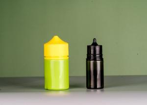 60ML Plastic Green Dropper Bottle E-Liquid Applicator Squeezable Bottles with Childproof Twist Top Cap for Electronic Ci