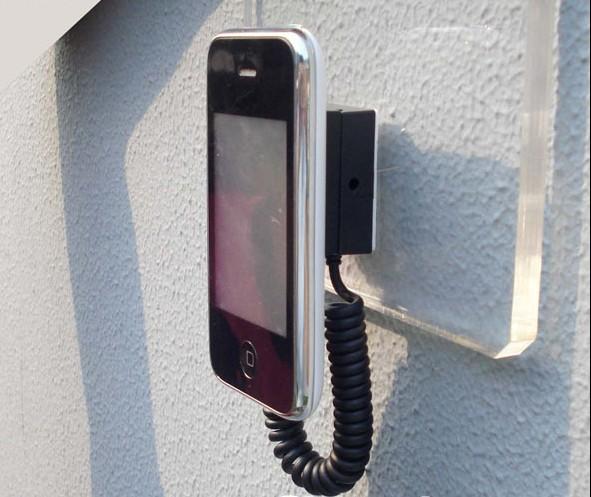 Quality COMER Cellphone re-tractor counter display exhibition stand holders wall mounts for sale
