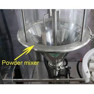 Full Automatic 10~1000g Monoblock Powder Filling And Capping Machine