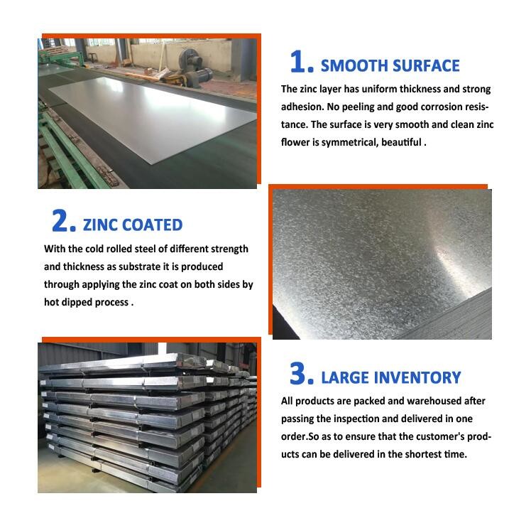 0.5mm Cold Rolled Galvanized Steel Coil Sheet G60 Z180 For Building