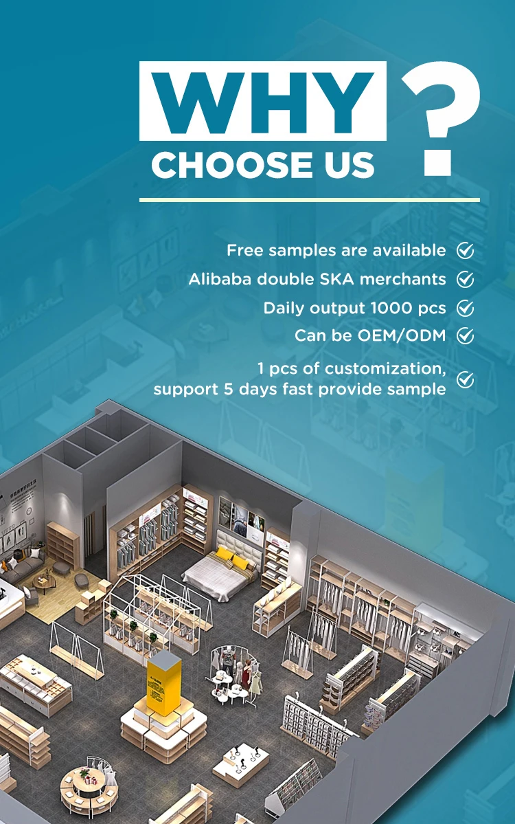 Cold Rolled Steel Store Display Shelves Retail Display Rack Customized Colors