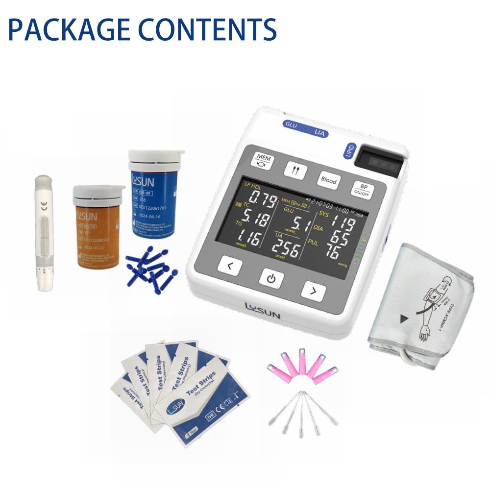Lysun GULP-101 IVD Test Multi-Function Health Analyzer With HDL Measurement