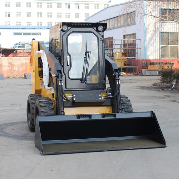 Quality Mini Wheel Skid Steer Loader For Infrastructure Construction for sale