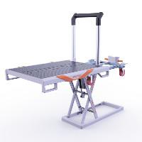 Small Flexible Cargo Mobile Hydraulic Lift Material Handling Platform Customized
