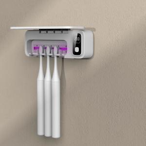 2000mah Battery UV Toothbrush Sanitizer Case With 5 Toothbrush Positions