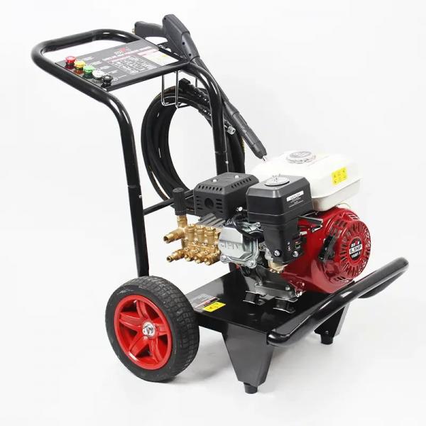 Portable Gasoline High-Pressure Washer For Wall Garden And Car Cleaning Pipe Unclogging Washer