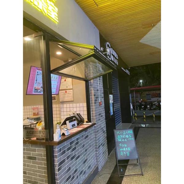 DERCHI Series Thermal Break Casement Windows Modern Design Soundproof Bifold Windows for Villa Aluminum Alloy and Double Tempered Glass Easy to