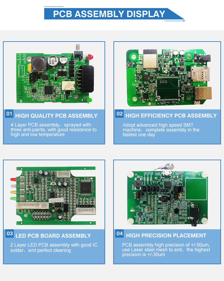 HDI Low Volume Rigid PCB Board Prototype 0.2 To 4mm 1oz