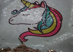 China Two Sides Reversible Sequin Pillow Unicorn Printing Pillow Cases For Sofa And Home Decoration wholesale